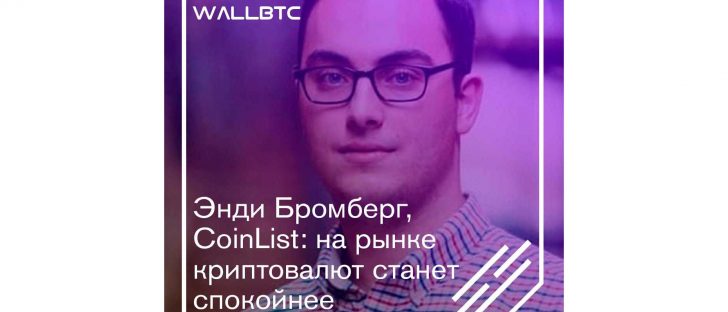 Энди Бромберг: нынешний год будет спокойным и благоприятным для криптоиндустрии